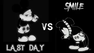 Last Day and Smile [Suicide Mouse FNF] Old and New