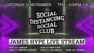 James Hype LIVE - 21/11/20