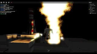 ROBLOX CHERNOBYL: Old Explosion and Roof damage test