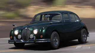 1959 Jaguar MK II 3.8 | Forza Horizon 5 | 4K | Casual Drive | Mexico | Logitech | Nvidia | Intel