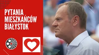 Donald Tusk: Pytania mieszkańców - Białystok