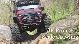 Xtra Speed Jeep JK Hard Body v2, Axial SCX10II JK Project #Scale Crawling/ Trailing