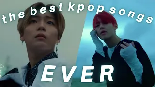 the BEST kpop songs of each year (2012-2022)