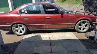 Wymiana progów BMW 5  e34