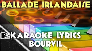 BALLADE IRLANDAISE BOURVIL KARAOKE LYRICS VERSION PSR S975