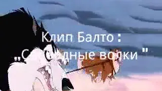 Клип Балто ,,Свободные волки "