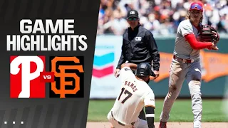 Phillies vs. Giants Game Highlights (5/29/24) | MLB Highlights