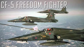 Nimble, Sleek, And Almost Useless In A Real Fight; the story of the Canadair CF-5 Freedom Fighter