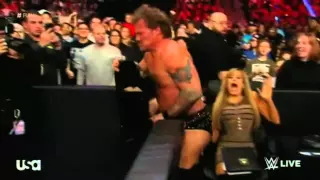 did y2j step on lilian garcia's foot?