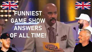 Funniest Game Show Answers of All Time REACTION!! | OFFICE BLOKES REACT!!