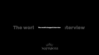 The world's longest interview...😂 || #Shorts #MafiaBoss