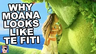 Why Moana Looks Like Te Fiti | Disney Theory