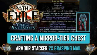 [POE 3.22] Mirror Crafting an Armour Stacker Chest