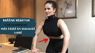 Como conseguir uma barriga negativa exercitando 5 minutos por dia