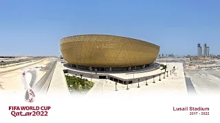 Official Lusail Stadium Construction 4K Time-Lapse, FIFA World Cup 2022