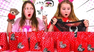 Do Not PICK the Wrong VALENTINES SLIME Ingredients Challenge!!!