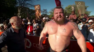 Eddie Hall - Short commentary after winning World's Strongest Man 2017