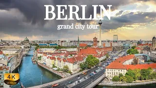 【4K】BERLIN, Germany - 12 km long morning walk through the city centre