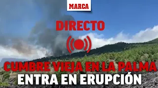 DIRECTO Erupción volcán en La Palma: El volcán entra en una fase explosiva extrema