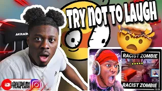 Racism In A Video Game (Try Not To Laugh With KSI) 👀🤯🤦🏾‍♂️REACTION