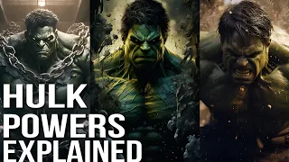 Hulk powers explained || @AllPowersExplained