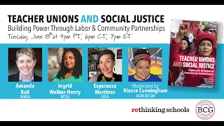 Teacher Unions and Social Justice: Building Power Through Labor and Community Partnerships