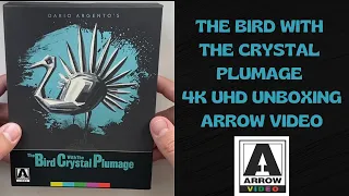 The Bird With The Crystal Plumage 4K UHD Limited Edition Unboxing | Arrow Video