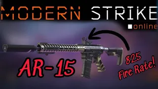 🤯 AR-15 с красным зрением достигнет максимальной скорострельности! 🤯 | Modern Strike Online Gameplay