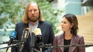 Annalena Baerbock & Anton Hofreiter zu den Ergebnissen des Klimakabinetts