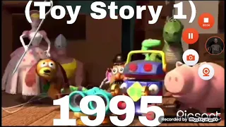 A Evolução do Toy Story (1995-1999-2010-2019)