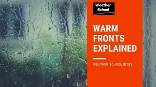 Warm Fronts Explained - Weather School Bites