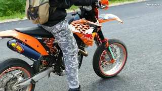 KTM 450 EXC Supermoto Summer Wheelies 2021