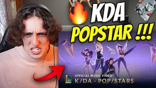 First Time Reacting To K/DA - POP/STARS Music Video (ft. Madison Beer, (G)I-DLE, Jaira Burns)