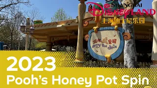 Winnie the Pooh's Honey Pot Spin - Shanghai Disneyland 2023 in 4K