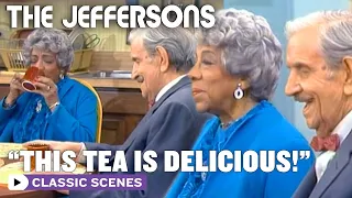 Mother Jefferson Enjoys Tea and Good Company | The Jeffersons