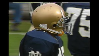 The Vault: ND on NBC - Notre Dame Football vs. Boston College (1992 Full Game)