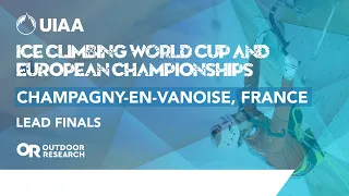 UIAA Ice Climbing World Cup & European Cup 2023 - Champagny-en-Vanoise - LEAD FINALS