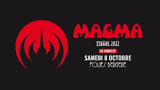 Magma - Eskähl - en concert aux Folies Bergère le 8 octobre 2022