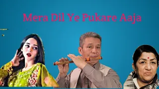 Mera Dil Ye pukare Aaja||mera dil ye pukare Aaja Flute