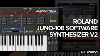 Roland JUNO-106 Software Synthesizer v2 Overview