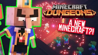 MINECRAFT DUNGEONS Gameplay and First Impressions!