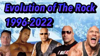 WWE Evolution of The Rock 1996-2022