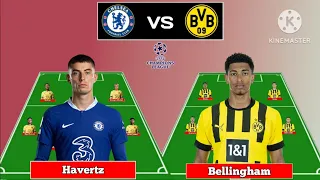 Predictions Line Up Chelsea vs Dortmund Second Leg Round Of 16 Eufa Champions League 2022/2023