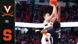 Virginia vs. Syracuse Men's Basketball Highlights (2021-22)