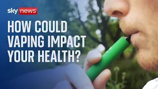 Vaping: New study into long-term health impact