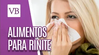 Alimentos para prevenir e tratar rinite - Você Bonita (19/10/18)