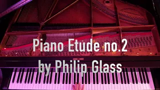 Philip Glass Piano Etude no.2  Lisa Moore piano