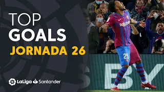 All goals Matchday 26 LaLiga Santander 2021/2022