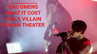 Bad Omens - "What It Cost" & "Like A Villain" live - Roxian Theater, Pittsburgh