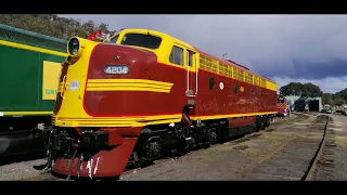 Australia's first "Streamliner" EMD loco's from 1951-1970. Fri 25th Aug 2023.